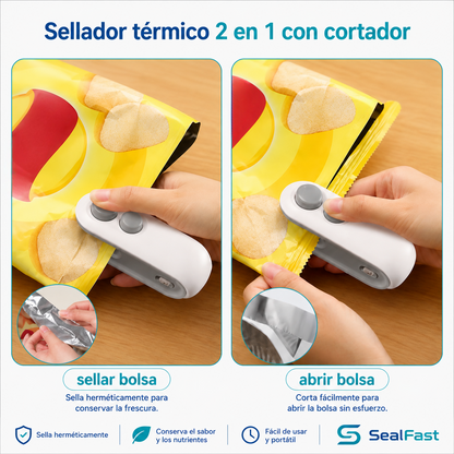 Sellador Termico para Bolsas de Alimentos